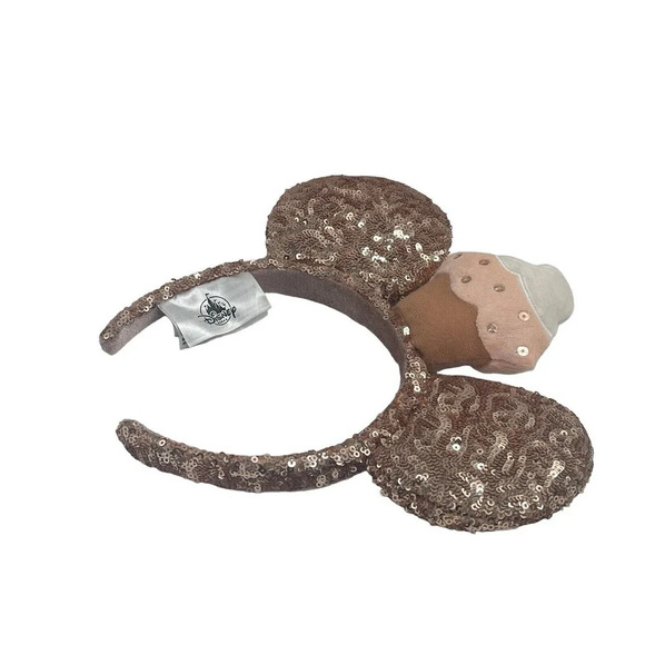 Minnie Mouse Ears 2019 Epcot Food & Wine Festival Rose Gold Cupcake Authentic - Picture 11 of 16